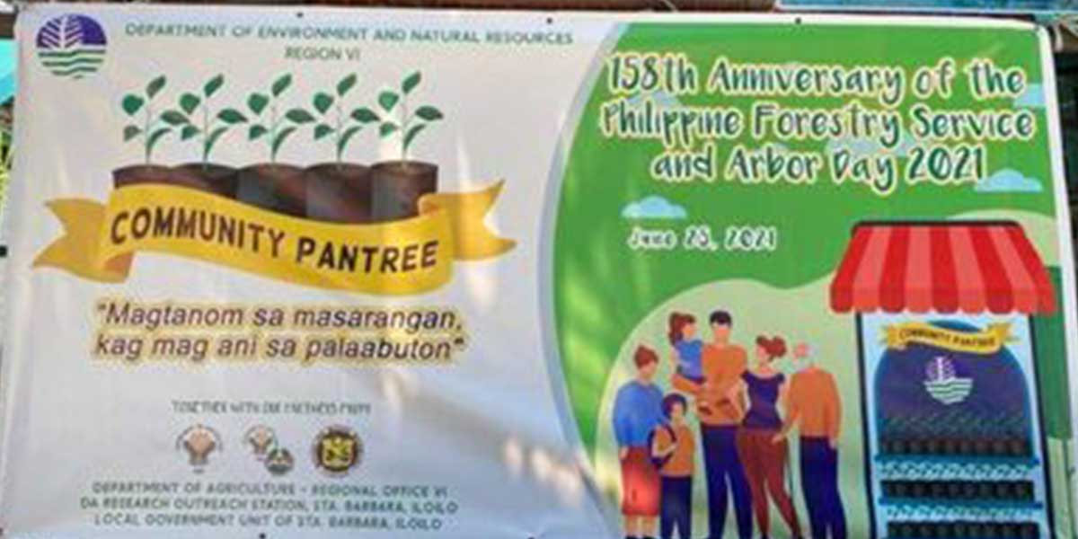 DENR 6 launches Community Pan-TREE  as answer to environmental plights