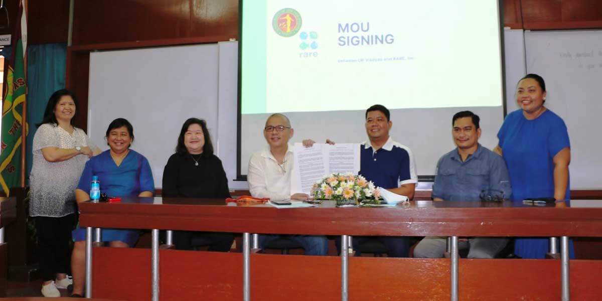 UPV signs MOU with Rare PHL, Inc.