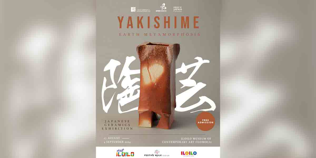 Japanese Ceramics ‘YAKISHIME’ travelling exhibition makes its way to Iloilo for its final stop in the Philippines