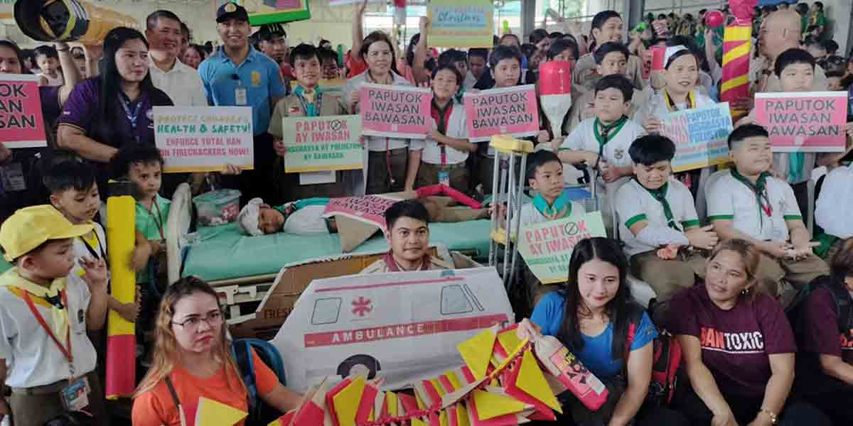 Envi Group Launches ‘Iwas Paputok’ Campaign,  Advocates for Children’s Right to a Safe Environment