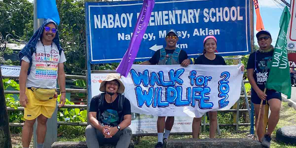 Walk for Wildlife: Circumnavigating the Northwest Panay Peninsula on Foot