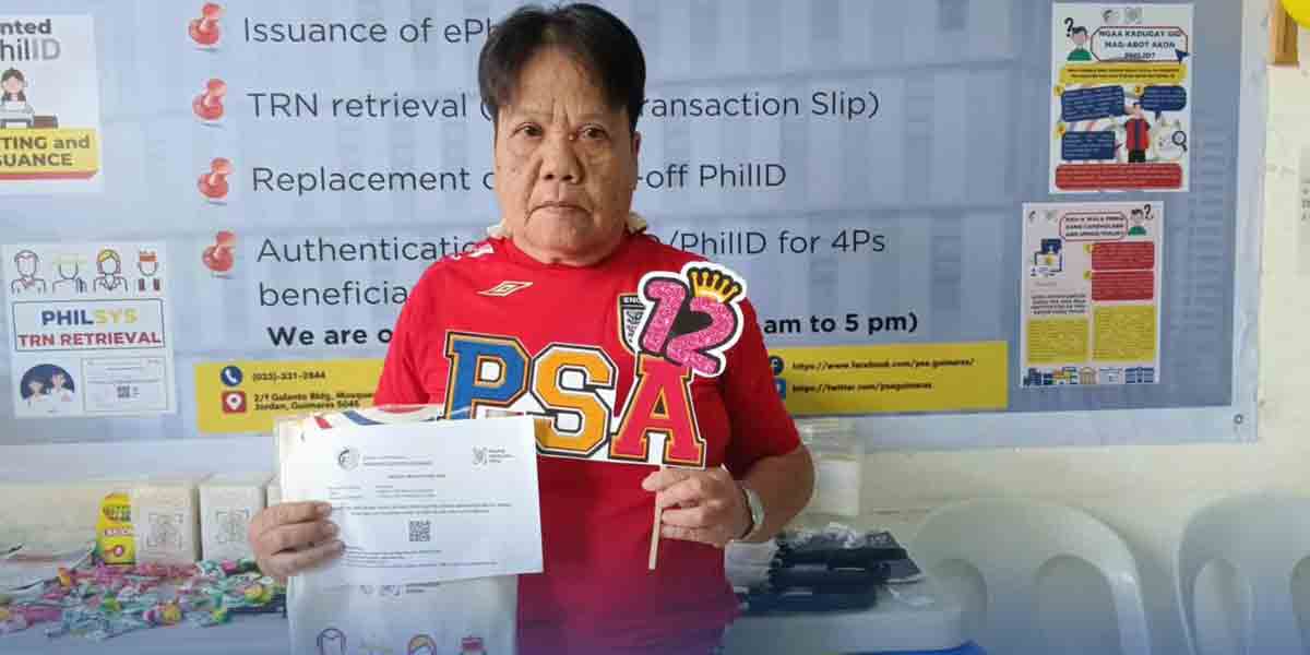 Guimaras nat’l ID team shows appreciation  to clients during PSA’s 12th Anniversary