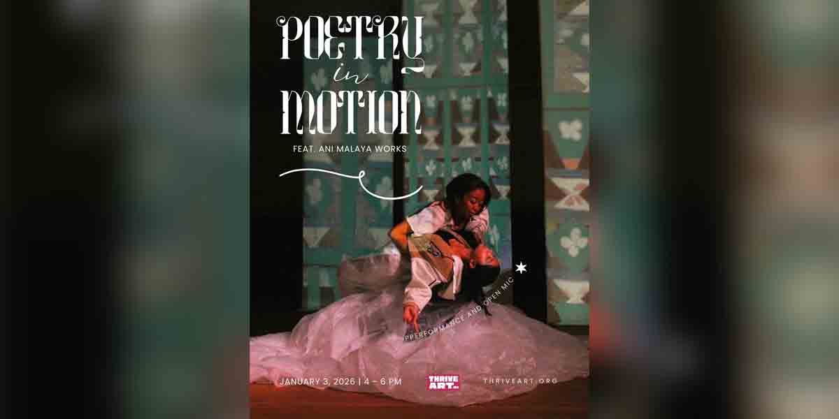 Flow State: ‘Poetry in Motion’ at Thrive Art Gallery