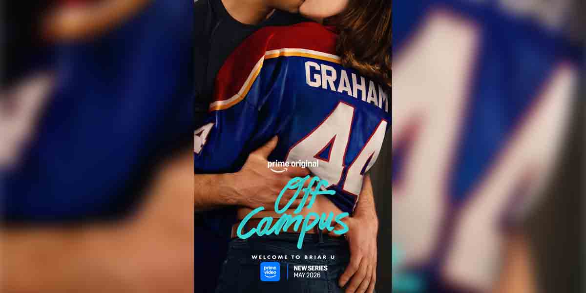 Off Campus stars Ella Bright, Belmont Cameli