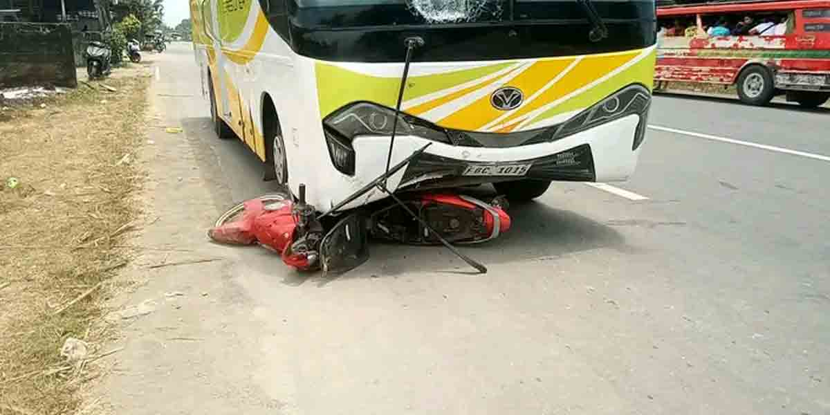 Motorist dies in Dao bus collision