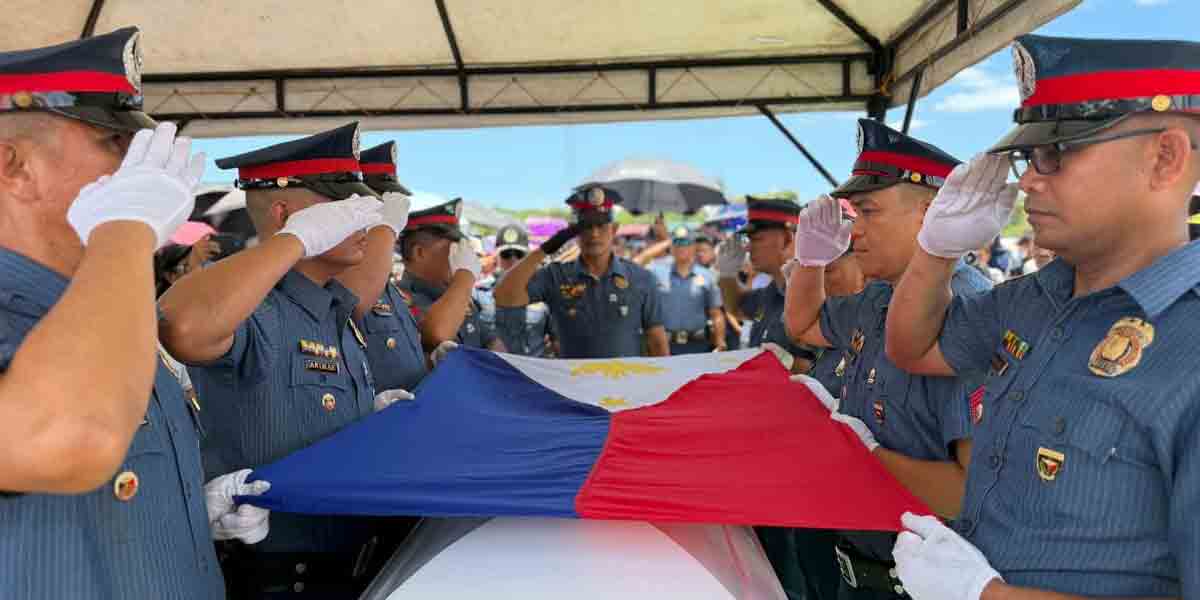 Slain Bacolod cop laid to rest