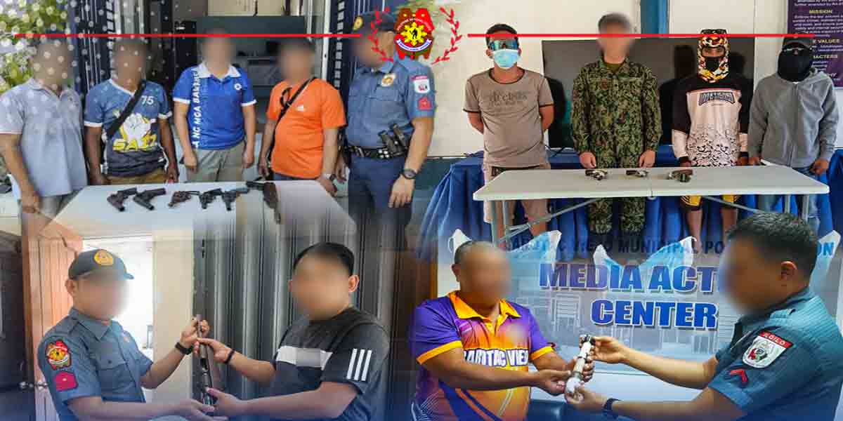Western Visayas police recover 415 firearms, 33 explosives