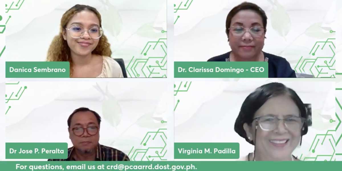 Biotech innovations and products headlined during DOST-PCAARRD webinar