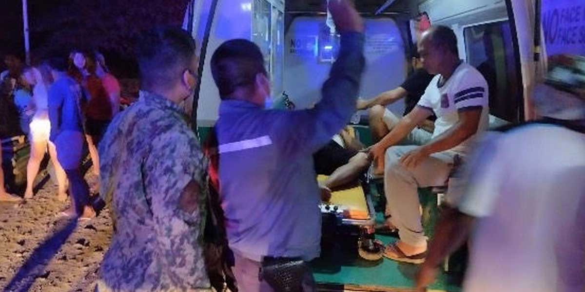 Ex-councilor stabbed in commotion