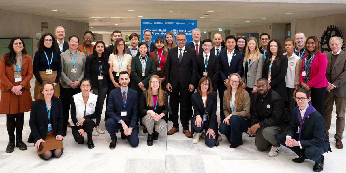 WHO holds an inaugural meeting of the new Youth Council